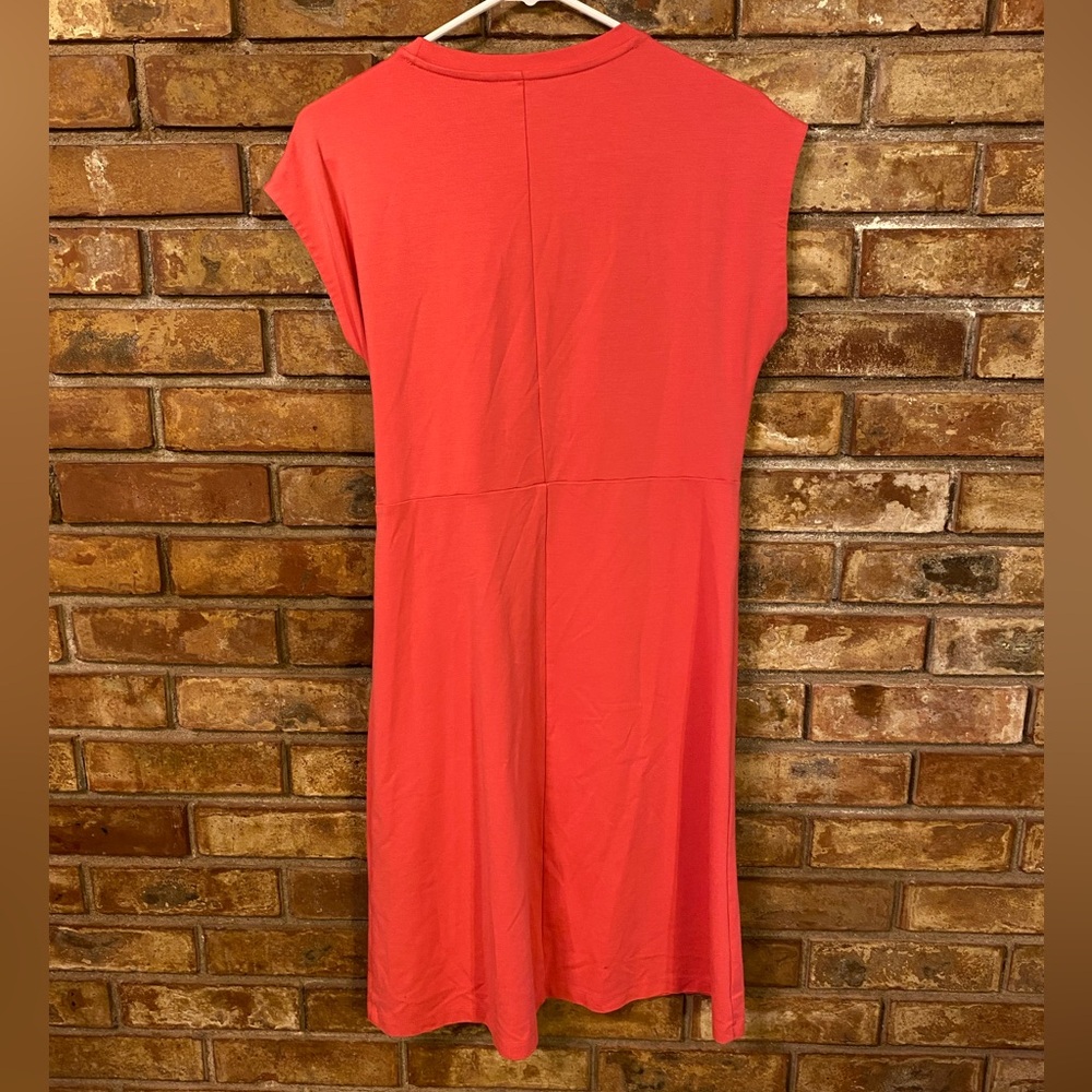 NWOT Banana Republic coral crossbody sachet wrap dress size XS - Picture 5 of 5
